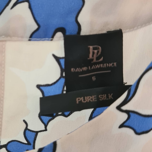 David Lawrence pure silk tank in size 6 - Picture 2 of 6